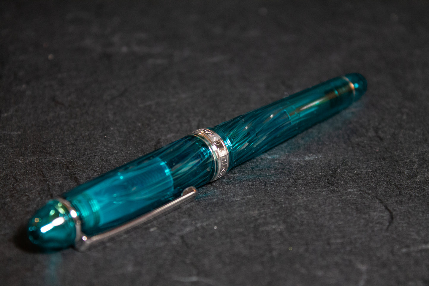 Pre-Owned Platinum #3776 Century Fuji Shunkei Kumpoo Fountain Pen - Soft Medium