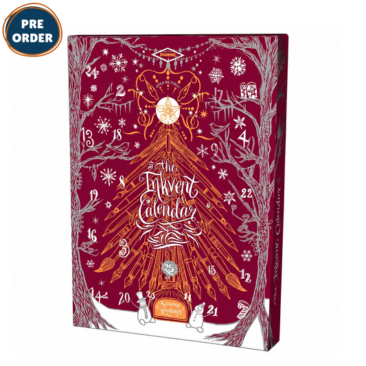 Diamine Inkvent Calendar (2026 - Burgundy Edition)