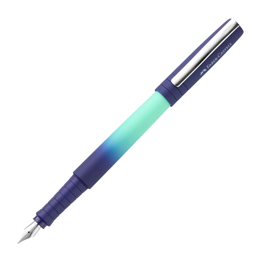 Faber-Castell Poly Flow Fountain Pen - Buzzing Blue