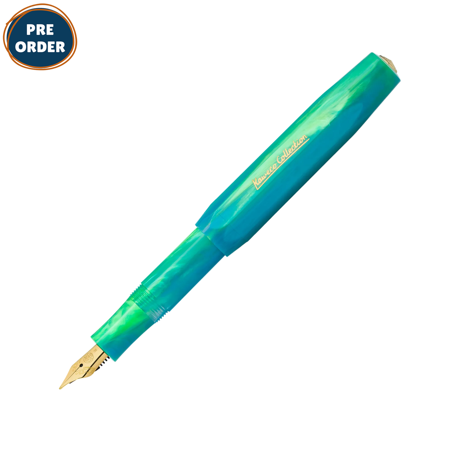Kaweco Collection Sport Fountain Pen - Marble Ocean