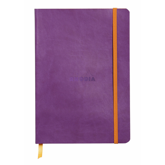 Rhodia Rhodiarama A5 Soft Webnotebook - Purple (Lined)