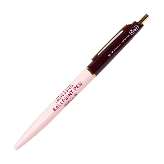 Mark's Style Days x Anterique MACH Ballpoint Pen - Pink/Brown