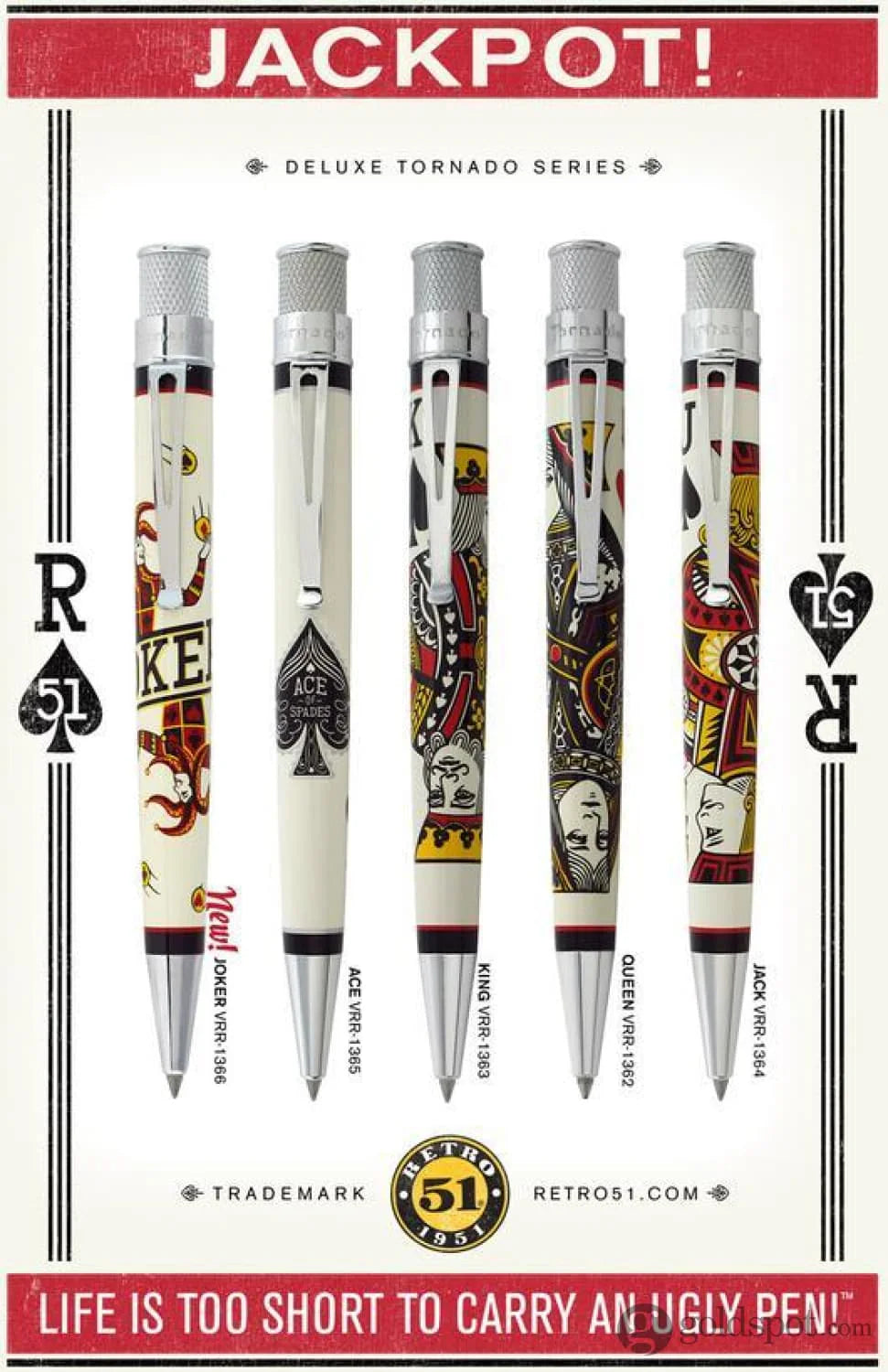 Retro 51 Collection Tornado Rollerball - Joker
