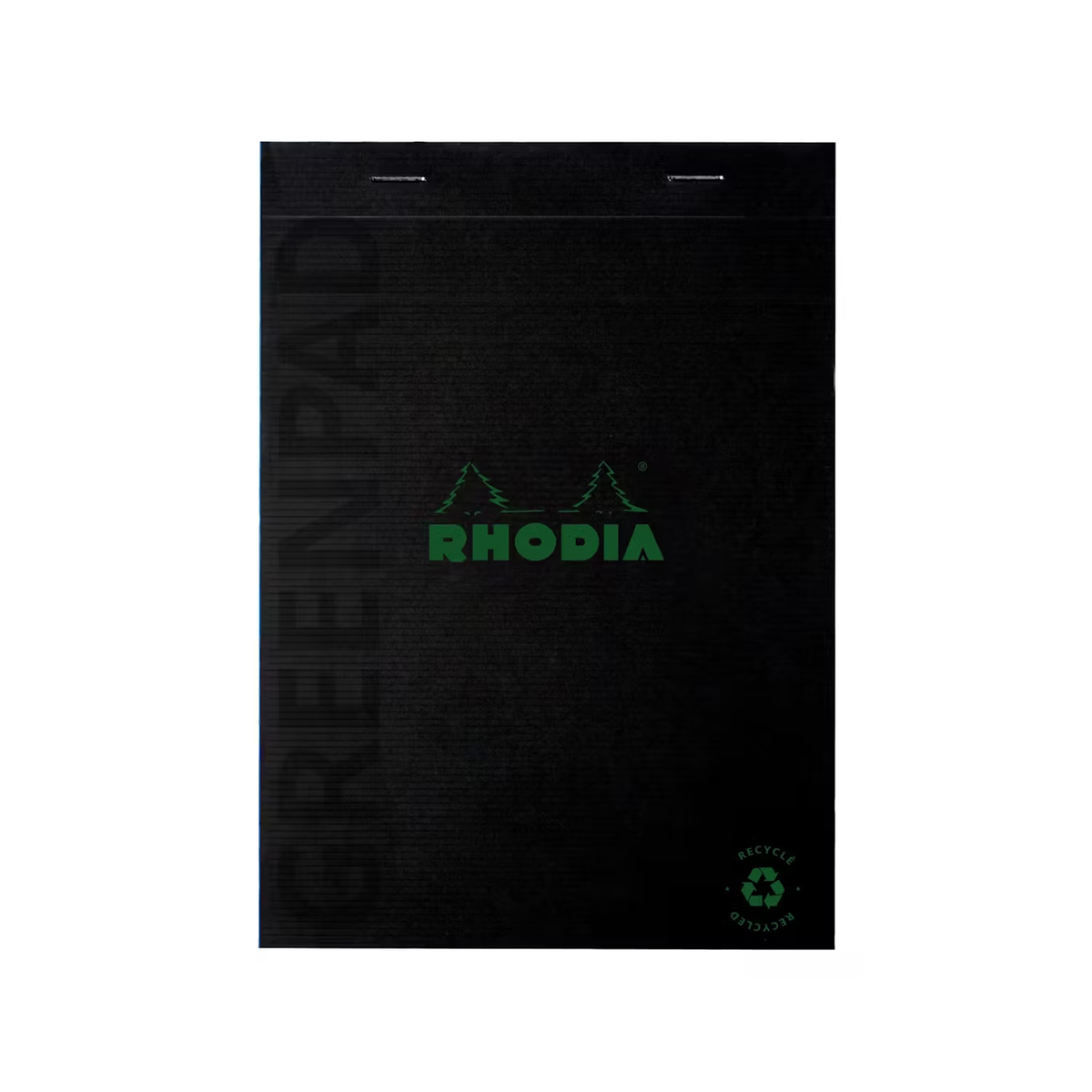 Rhodia #16 Top Staplebound Graph A5 Notepad - Greenpad