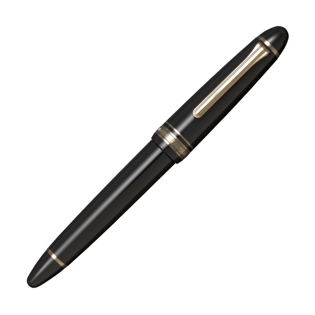 Sailor 1911L Casual L Stable Fountain Pen - Muted Black with Gold Trim