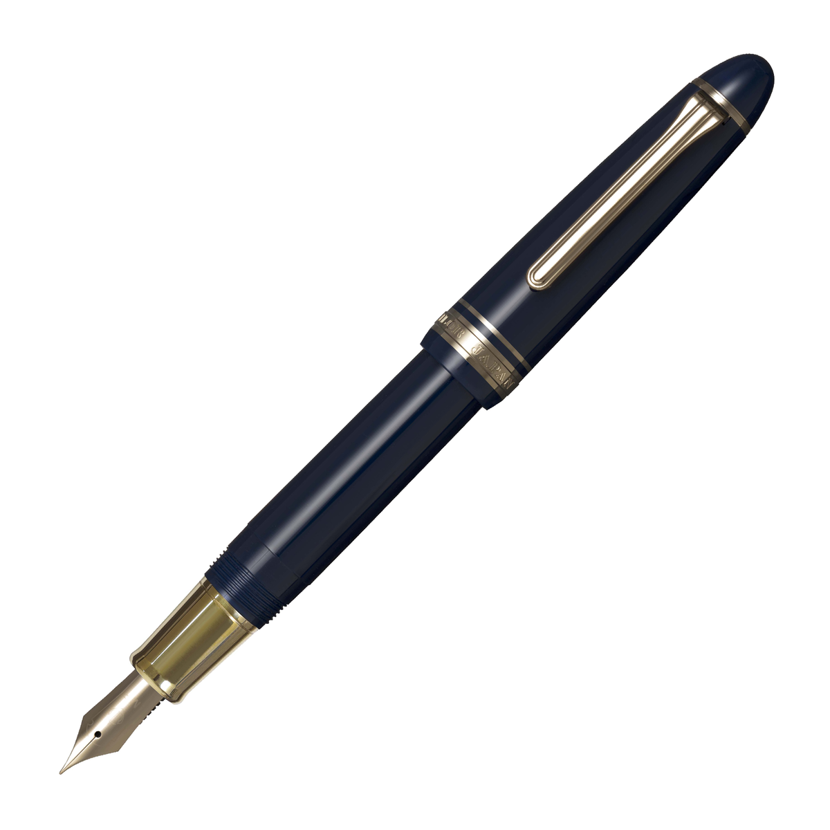 Sailor 1911L Casual L Stable Fountain Pen - Muted Blue with Gold Trim