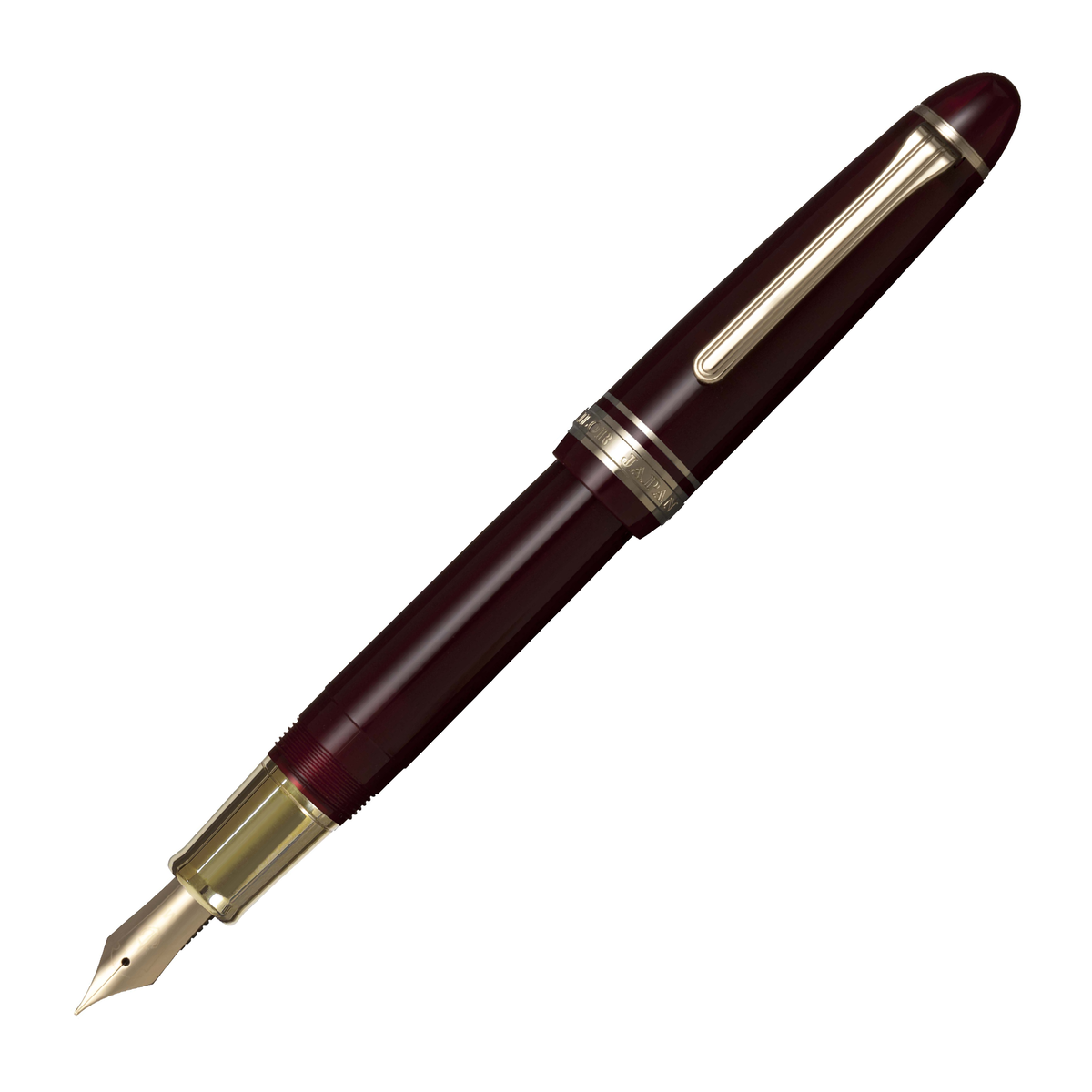 Sailor 1911L Casual L Stable Fountain Pen - Muted Red with Gold Trim