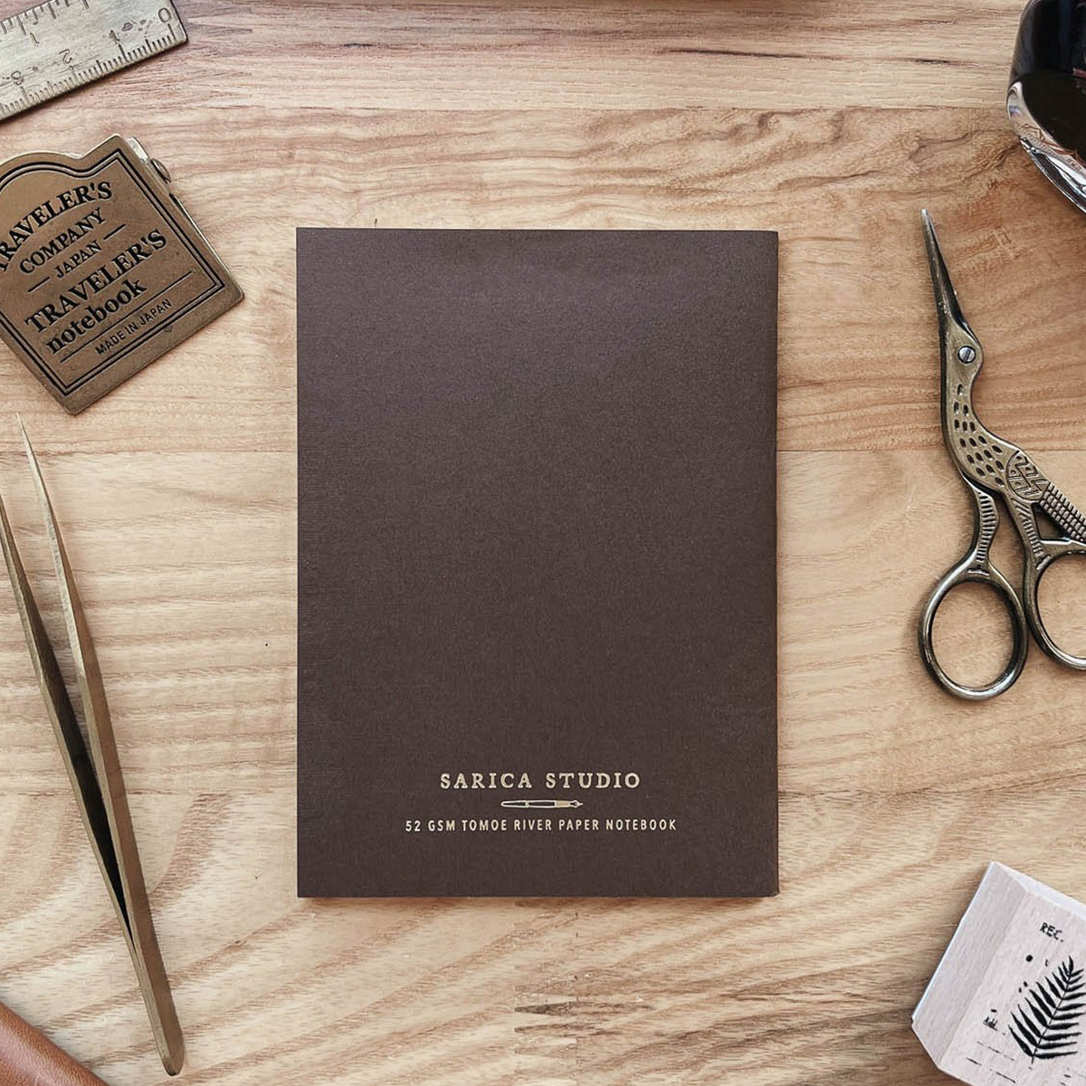 Sarica Studio Passport TN Notebook - Ginkgo