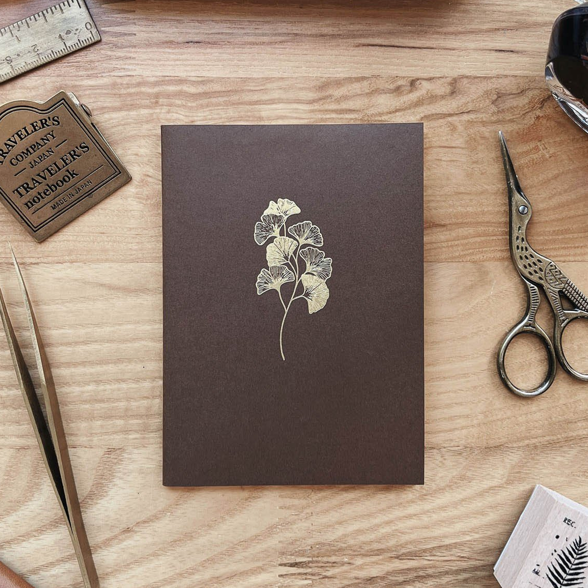 Sarica Studio Passport TN Notebook - Ginkgo