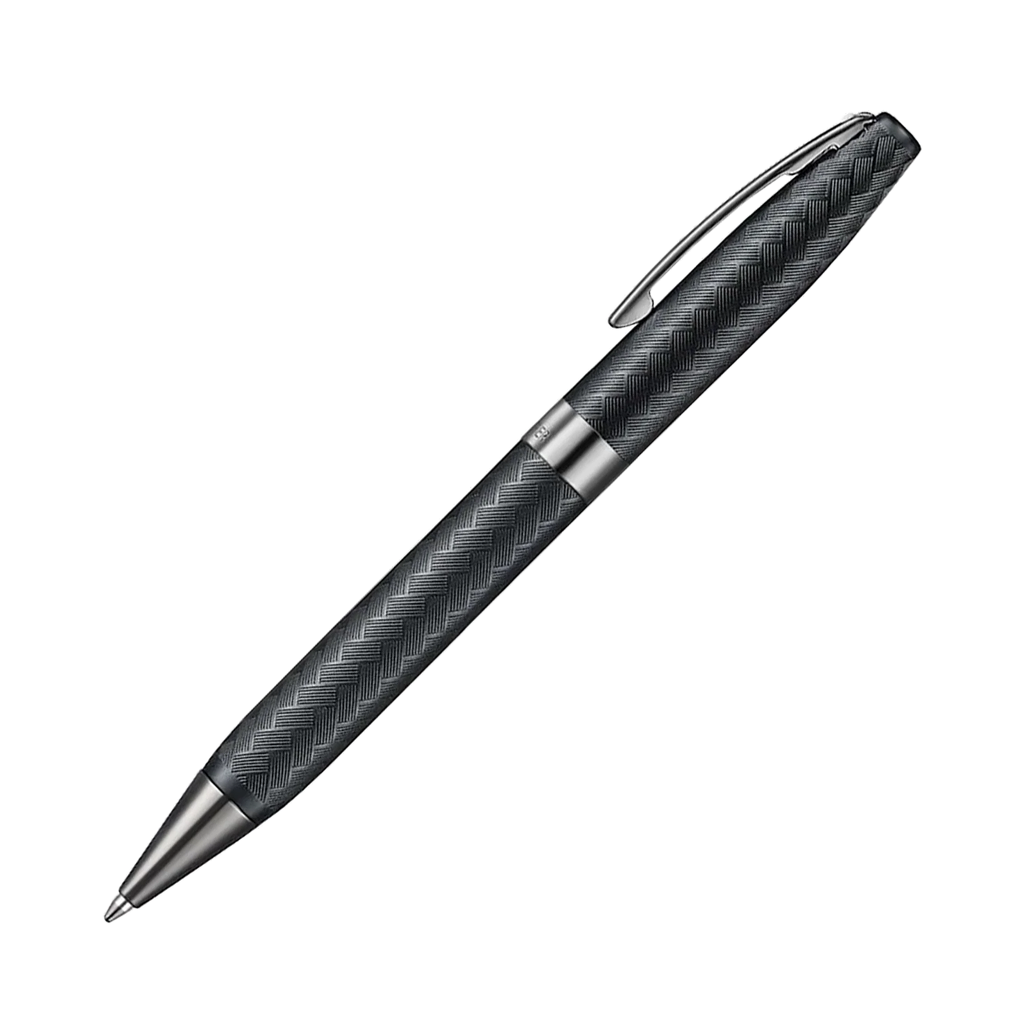 Sheaffer Legacy Ballpoint - Matte Black Chevron with Gunmetal Trim