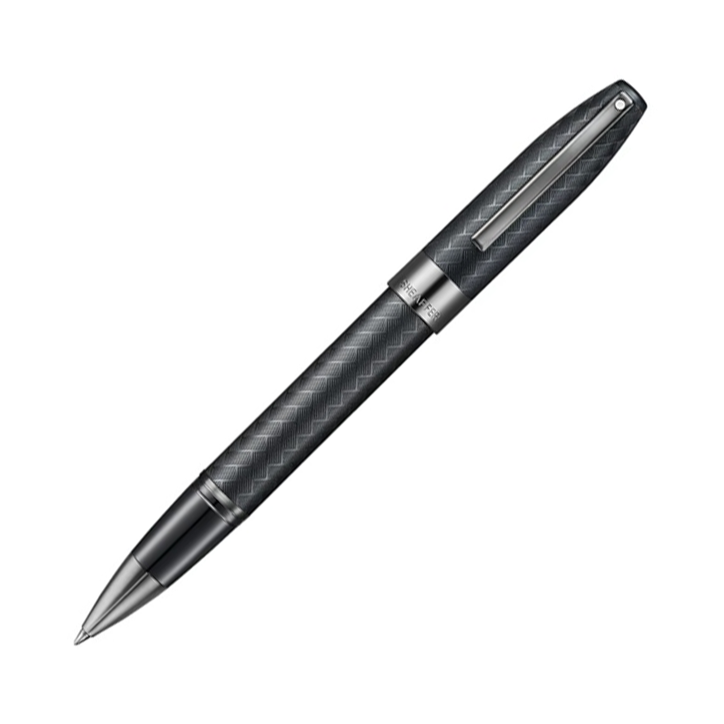 Sheaffer Legacy Rollerball - Matte Black Chevron with Gunmetal