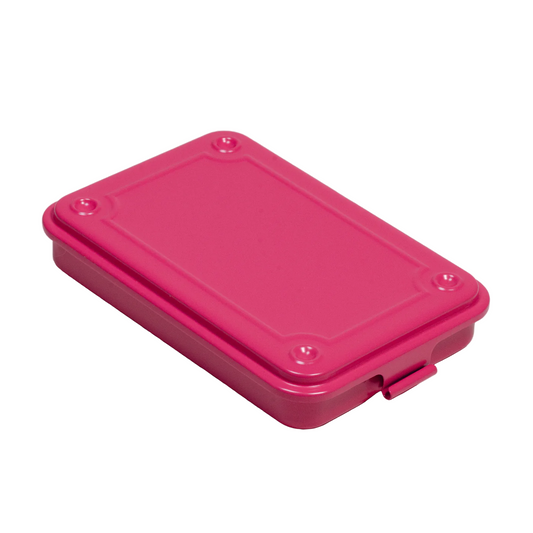 TOYO Steel Stackable Storage Box T-152 - Shocking Pink