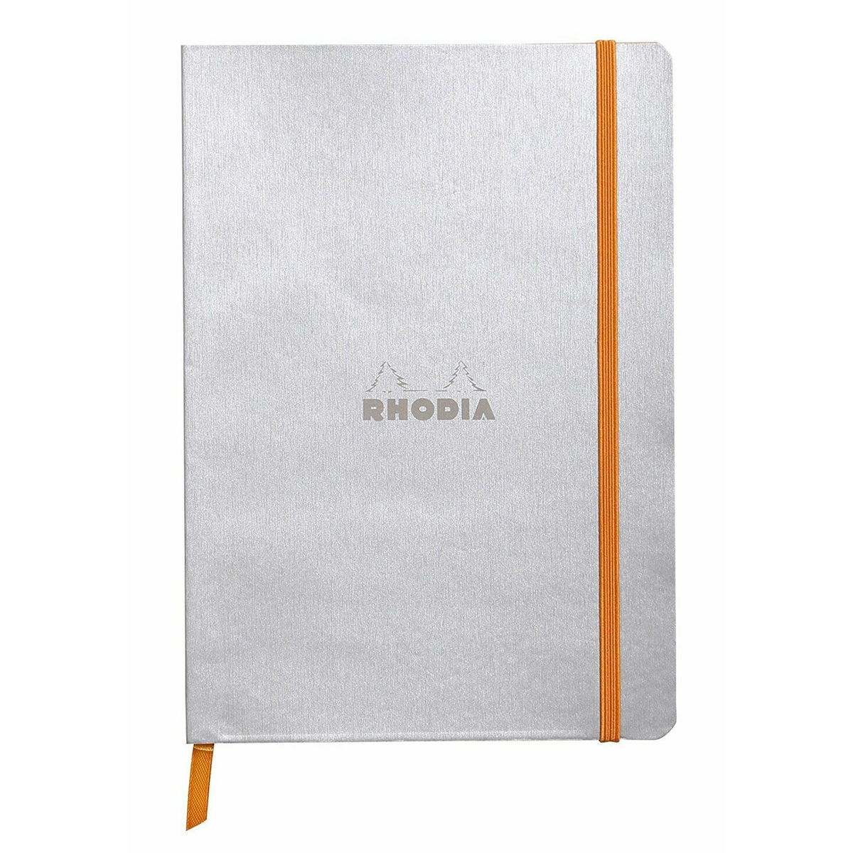 Rhodia Rhodiarama A5 Soft Webnotebook - Silver (Lined)