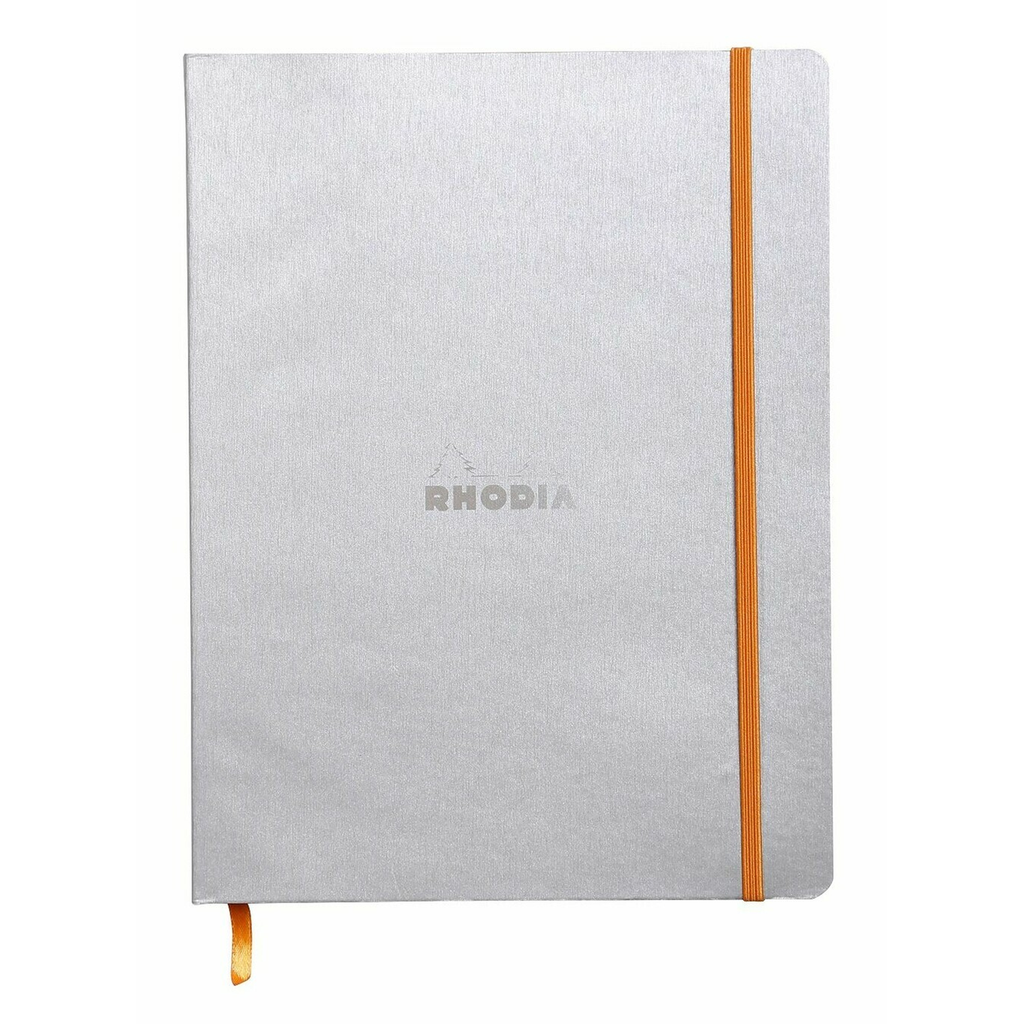 Rhodia Rhodiarama B5 Composition Soft Webnotebook - Silver (Dot Grid)