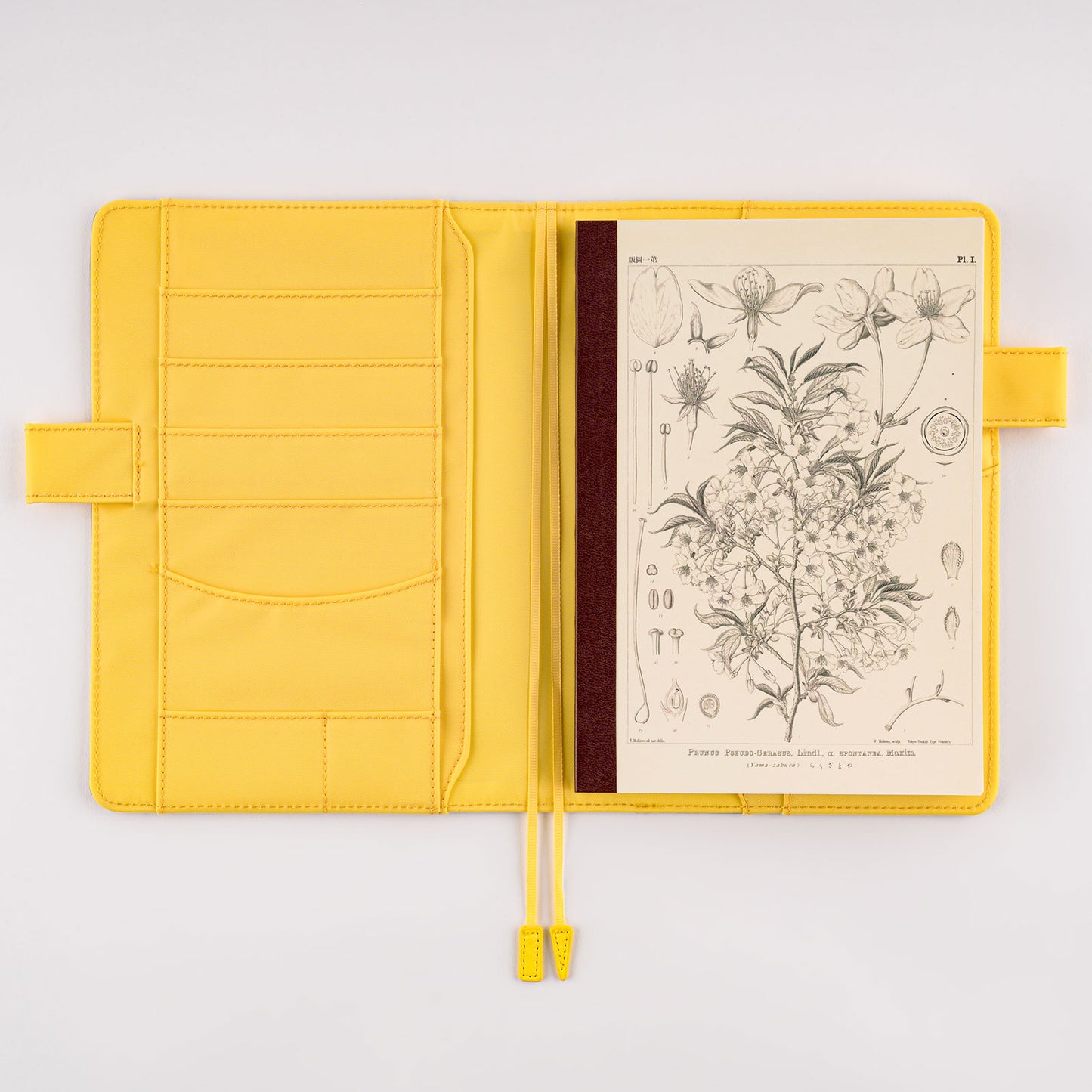 Hobonichi A5 Cousin Graph Notebook - Yamazakura