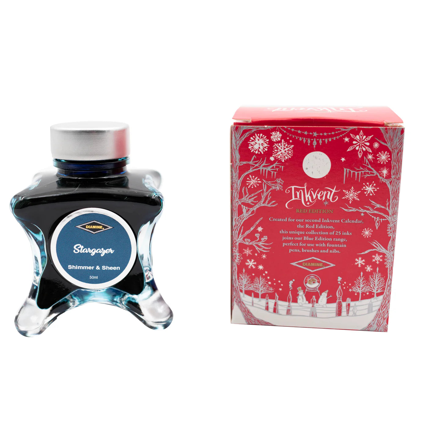 Diamine Stargazer (50ml) Bottled Ink - Red Edition