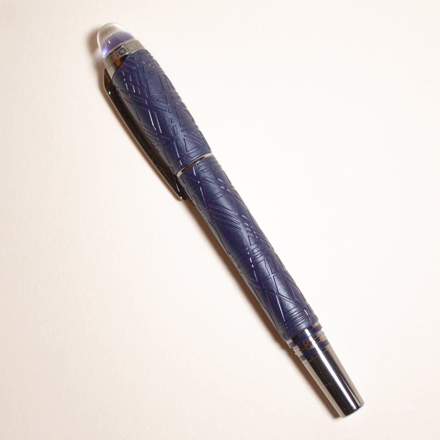 Pre-Owned Montblanc StarWalker SpaceBlue Rollerball/Fineliner -  Resin
