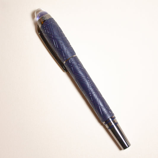 Pre-Owned Montblanc StarWalker SpaceBlue Rollerball/Fineliner -  Resin