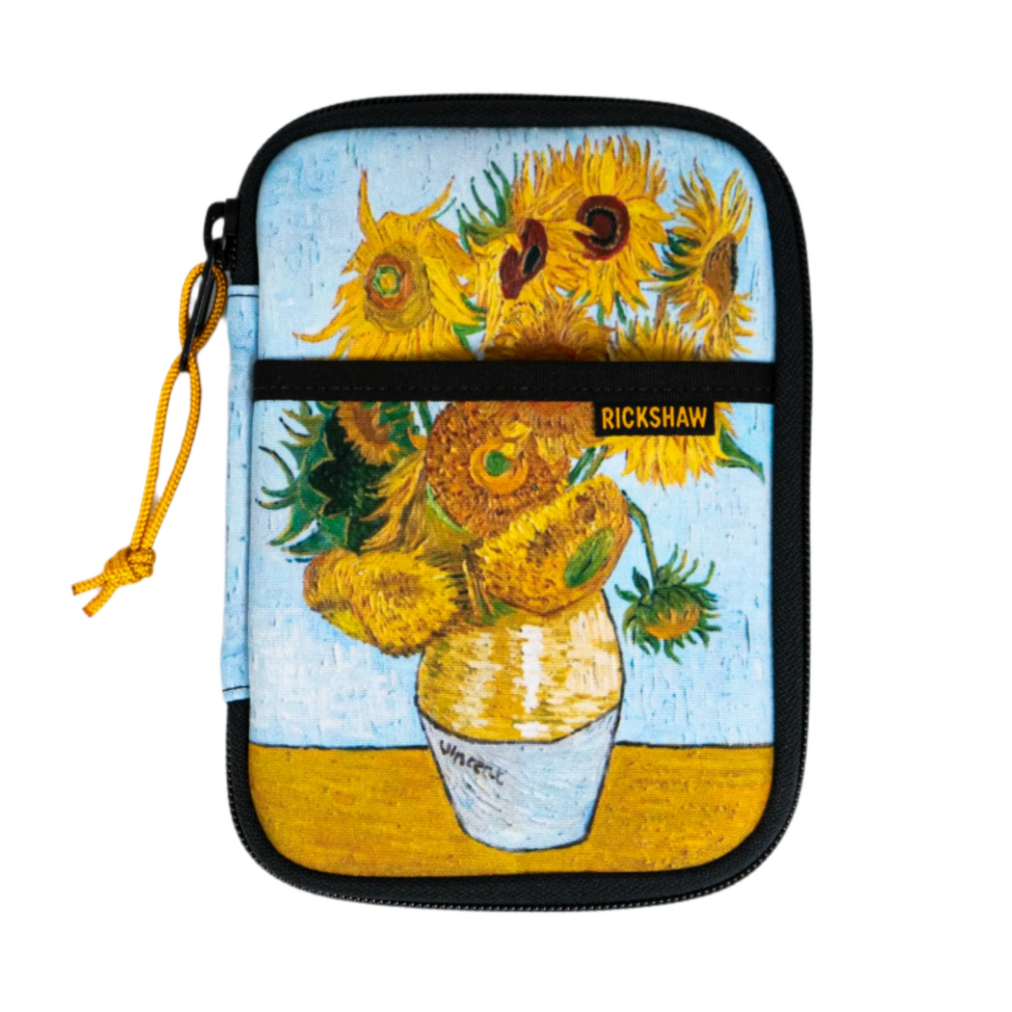 Rickshaw Bagworks Fillmore Pen Case - Van Gogh Sunflowers