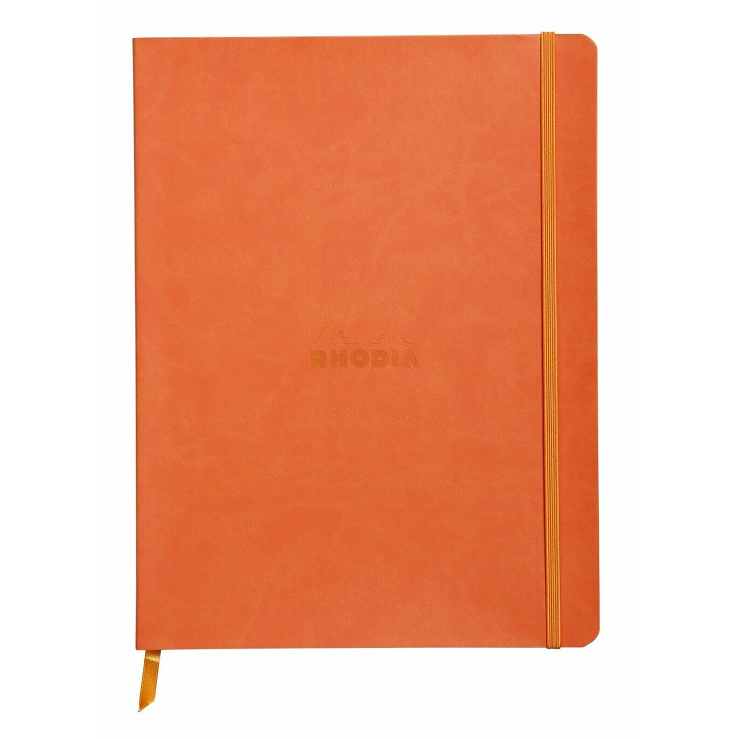 Rhodia Rhodiarama B5 Composition Soft Webnotebook - Tangerine (Dot Grid)