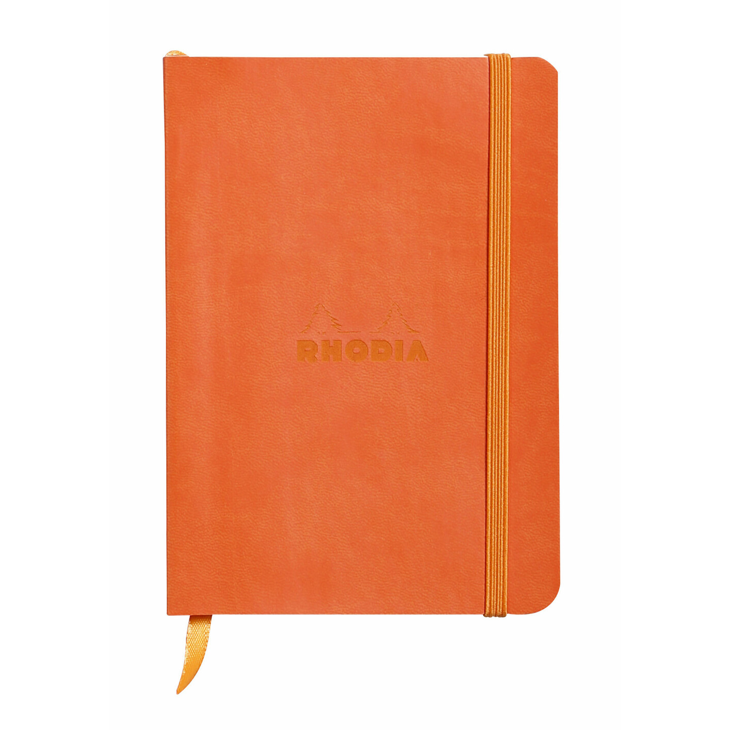 Rhodia Rhodiarama A6 Soft Webnotebook - Tangerine (Lined)