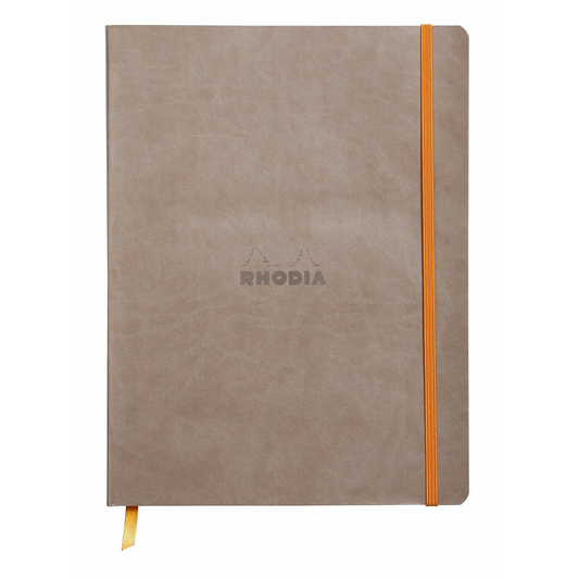 Rhodia Rhodiarama B5 Composition Soft Webnotebook - Taupe (Lined)
