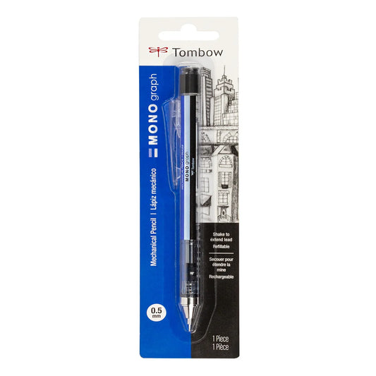 Tombow MONO Graph Mechanical Pencil - Tri-Color (0.5 mm)