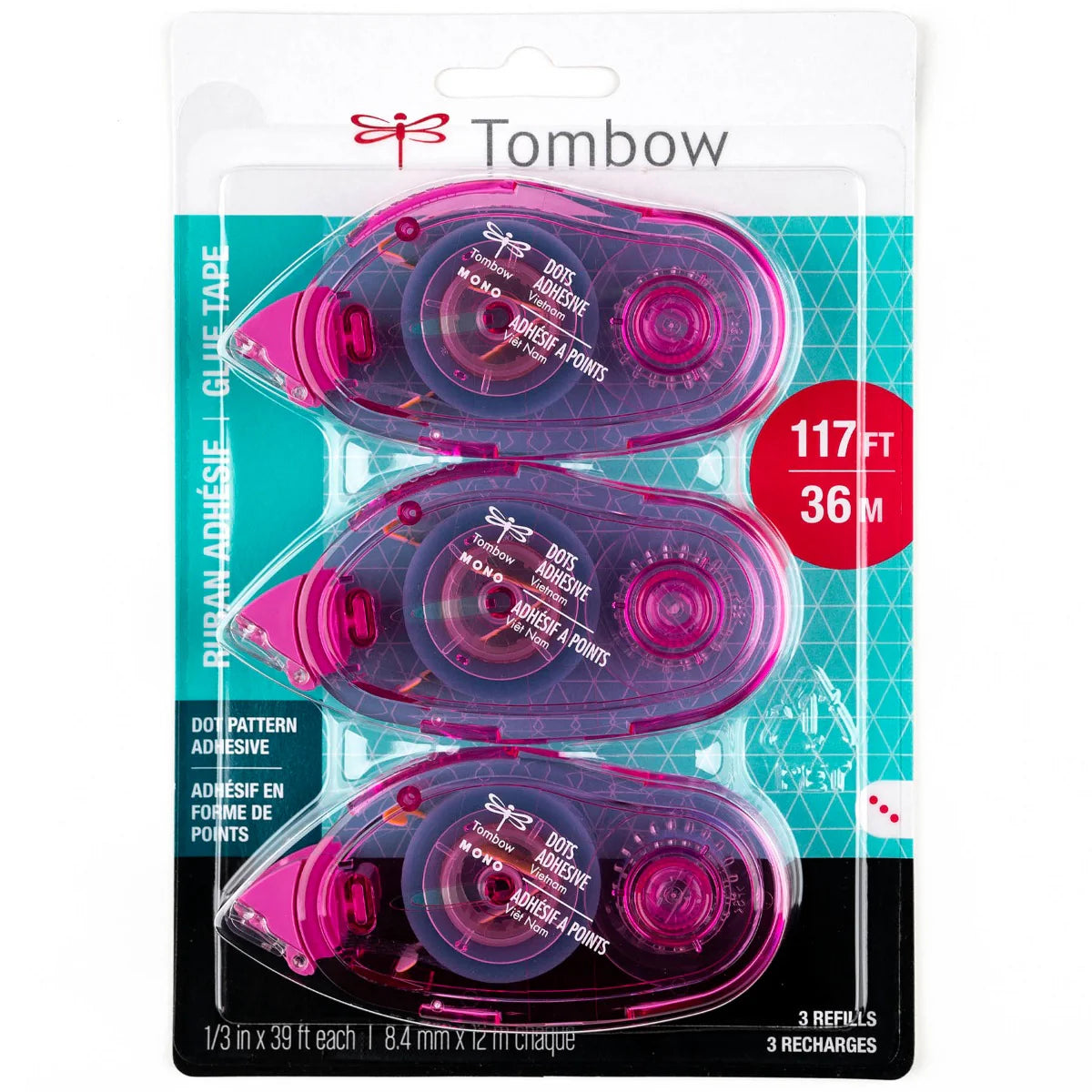 Mono Adhesive Dots Refill - 3PK