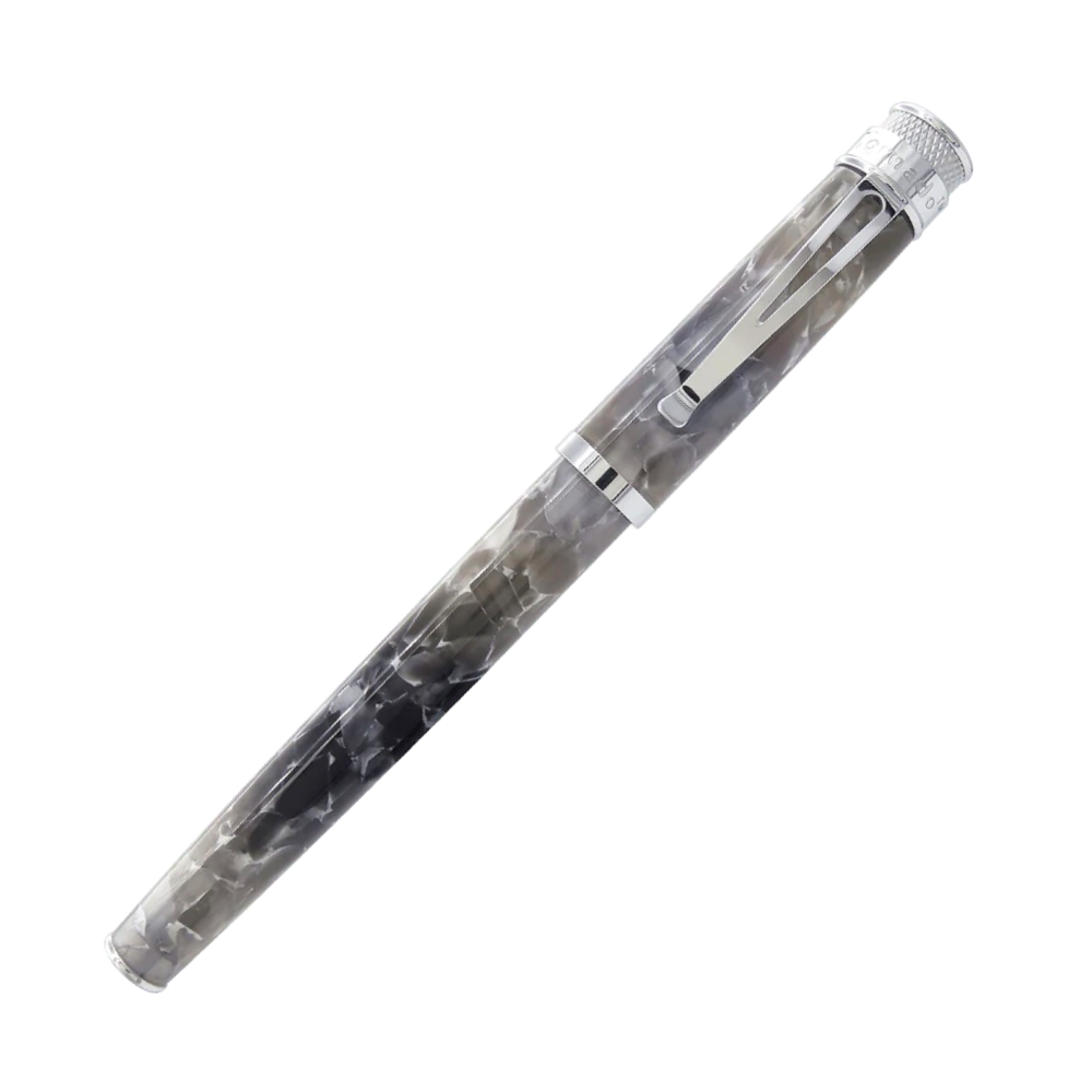 Retro 51 Tornado Fountain Pen - Silver Lining (Acrylic) (Discontinued)