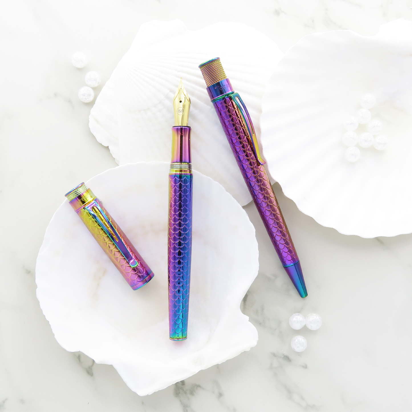 Retro 51 Tornado Popper Fountain Pen - Mermaid (Limited Edition)