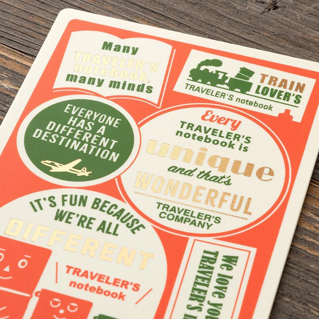 TRAVELER'S 2027 Plastic Sheet - Passport Diary Size