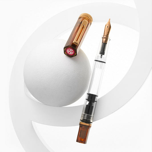 TWSBI ECO Fountain Pen  - Root Beer with Bronze Trim