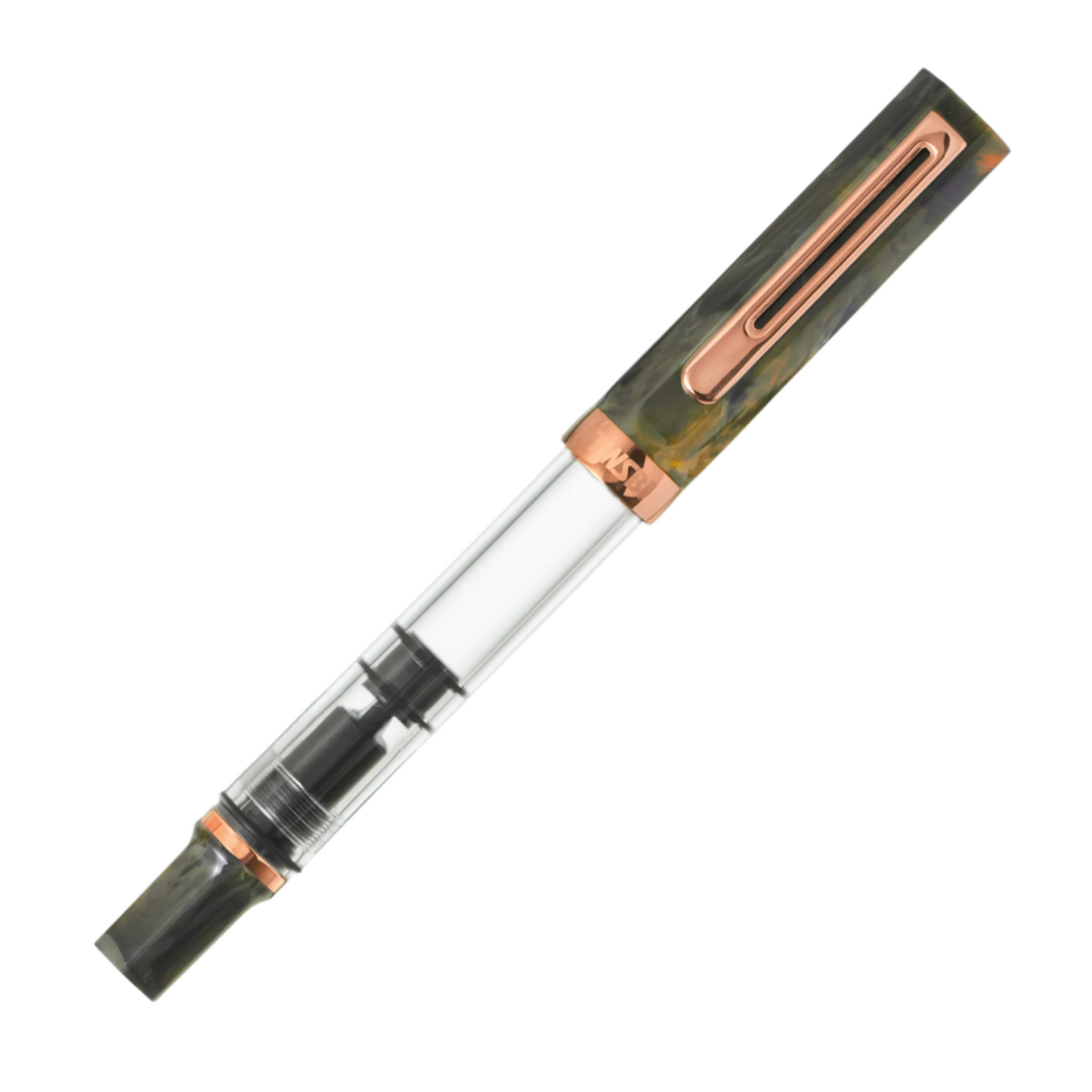 TWSBI ECO Fountain Pen  - Serpentine with Bronze Trim