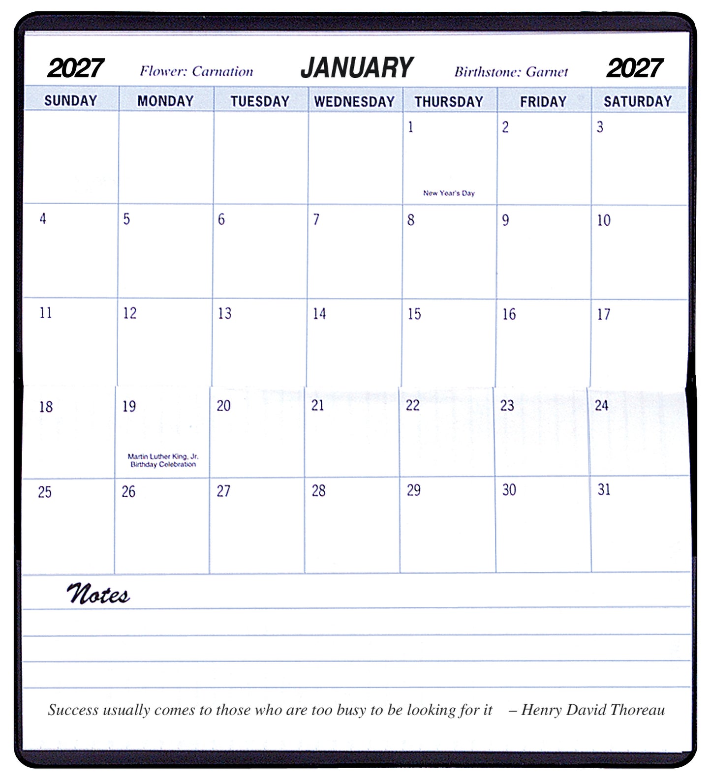 Payne 2027-2028 Skivertex Two Year Pocket Planner - Assorted (3.5 x 6.5)