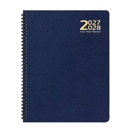 Payne 2027-2028 Skivertex Two Year Wire-Bound Planner - Assorted (8.5 x 11)