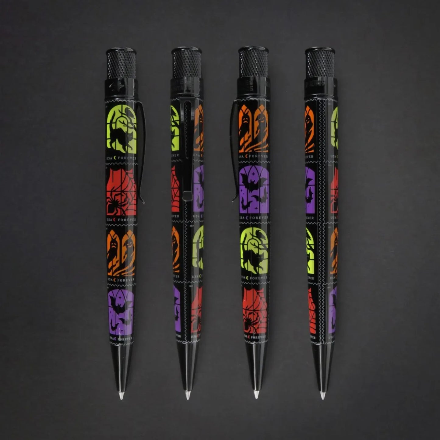 Retro 51 Collection Tornado Popper Rollerball - Spooky Silhouettes (USPS) - Open Tube