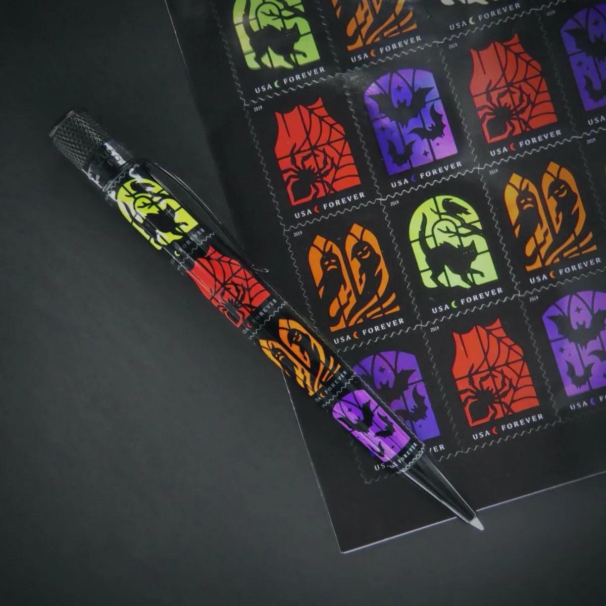 Retro 51 Collection Tornado Popper Rollerball - Spooky Silhouettes (USPS) - Open Tube