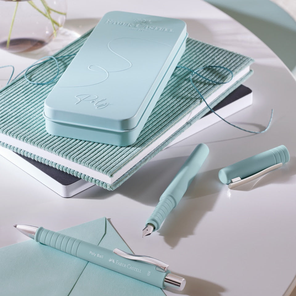 Faber-Castell Poly Fountain Pen - Caribic Blue