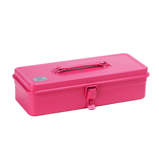 TOYO Steel Trunk-Shape with Handle Toolbox T-320 - Shocking Pink