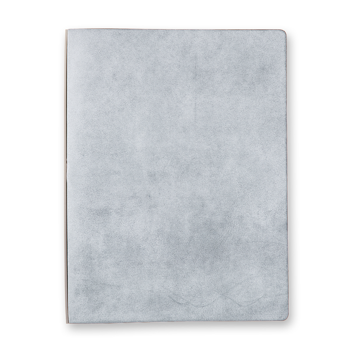 PLOTTER A5 Size Shiranami 6-Ring Leather Binder - Blue (US Exclusive)