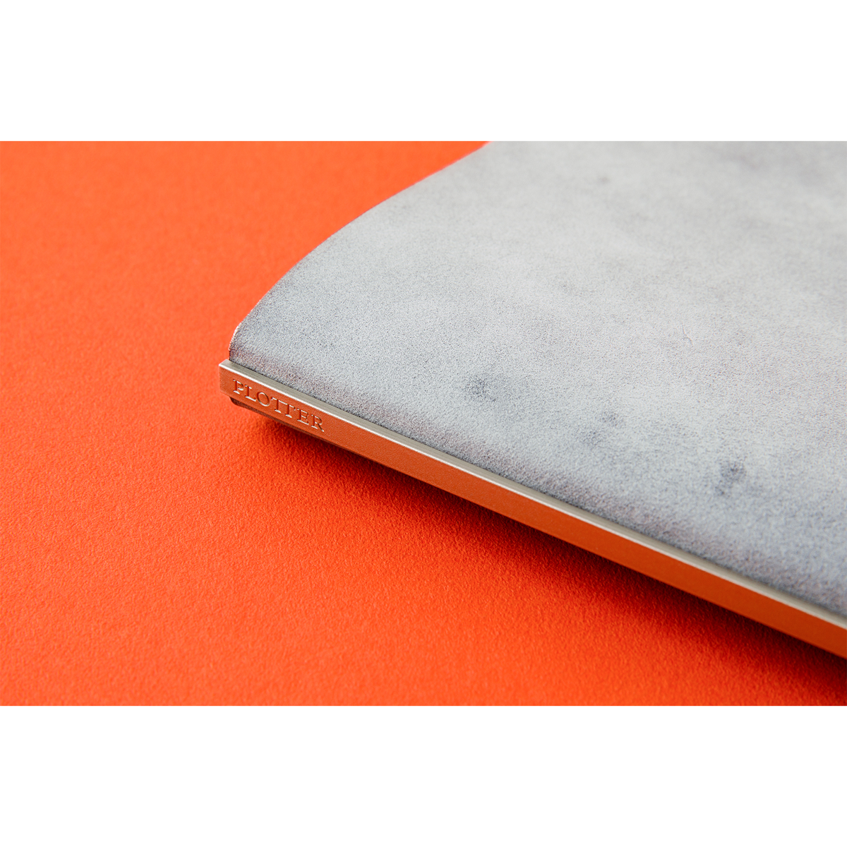 PLOTTER Mini Size Shiranami 6-Ring Leather Binder - Blue