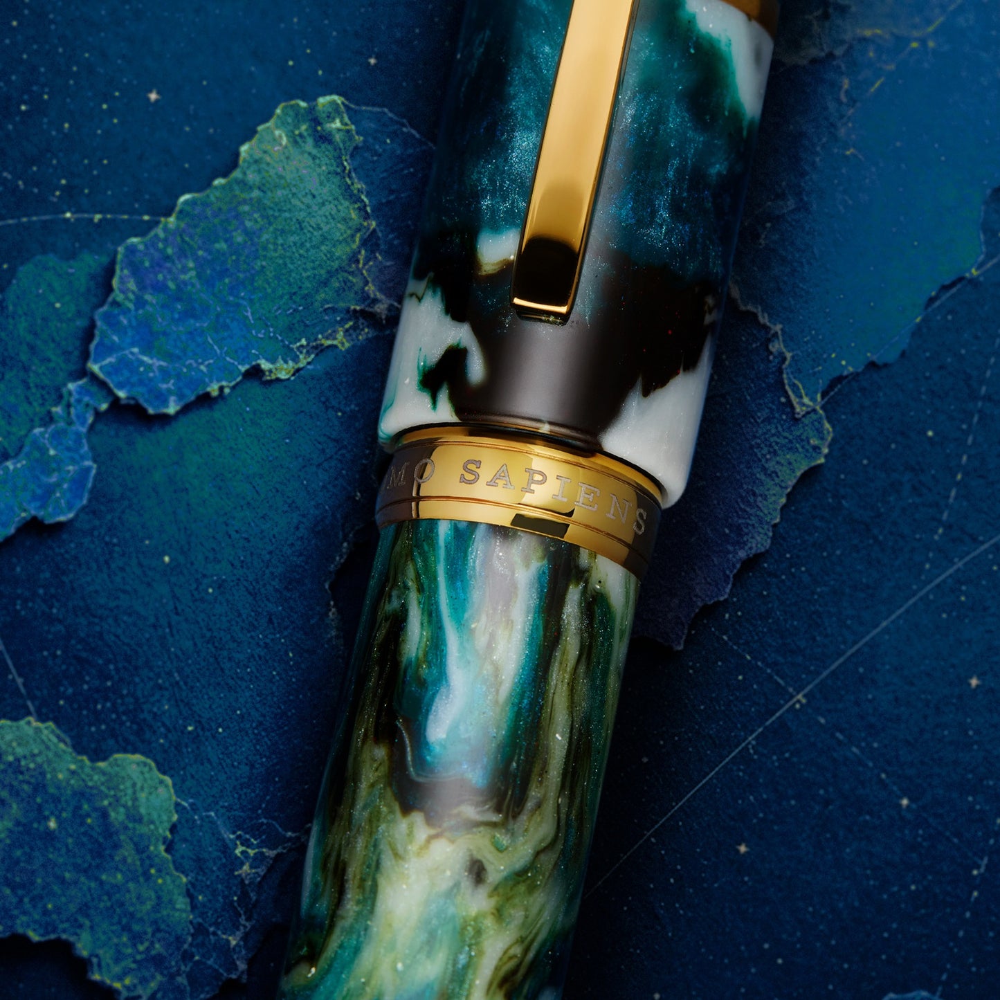 Visconti Homo Sapiens Nebula Fountain Pen - Eagle (Limited Edition)