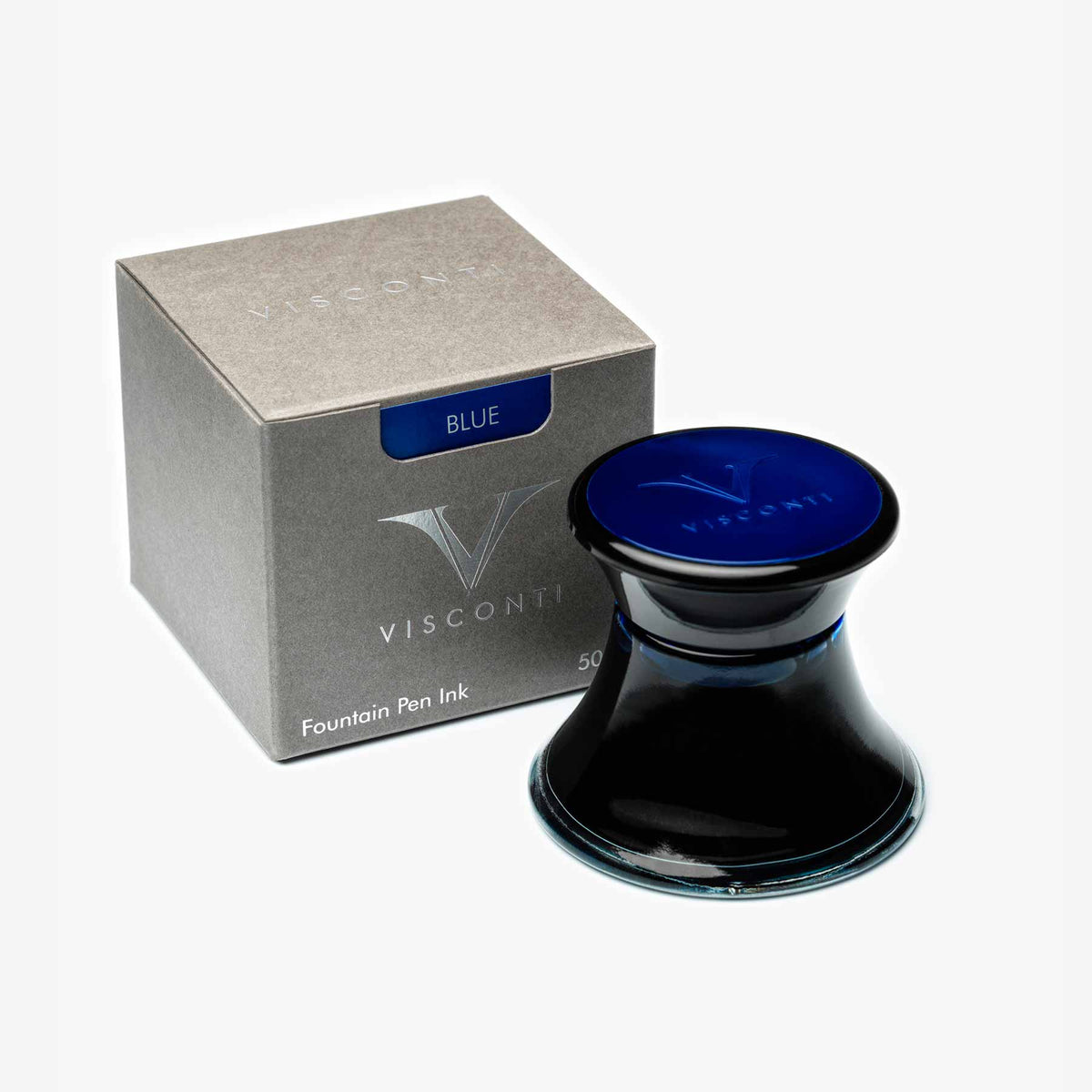 Visconti Inkwell Collection (50ml) Bottled Ink - Blue