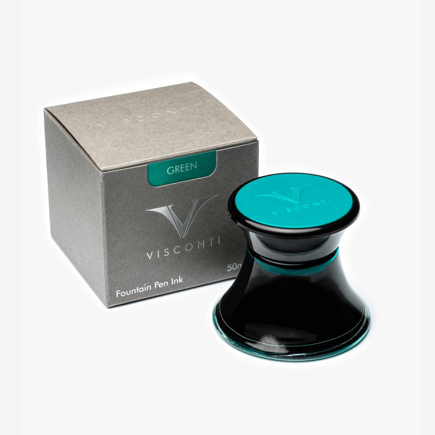 Visconti Inkwell Collection (50ml) Bottled Ink - Green