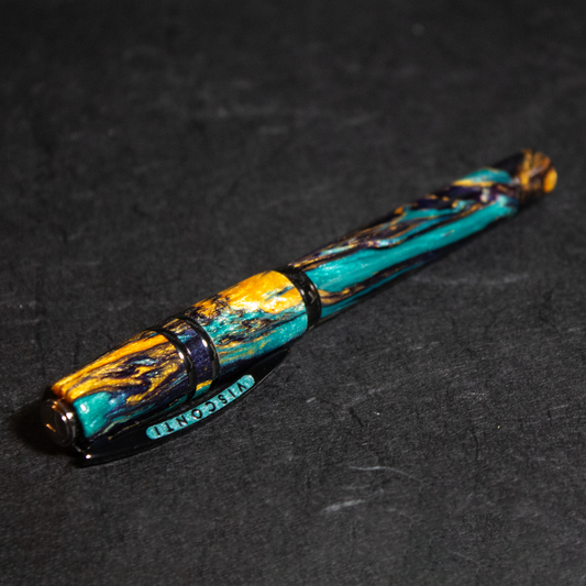 Pre-Owned Visconti Homo Sapiens Earth Origins Fountain Pen - Earth - Fine