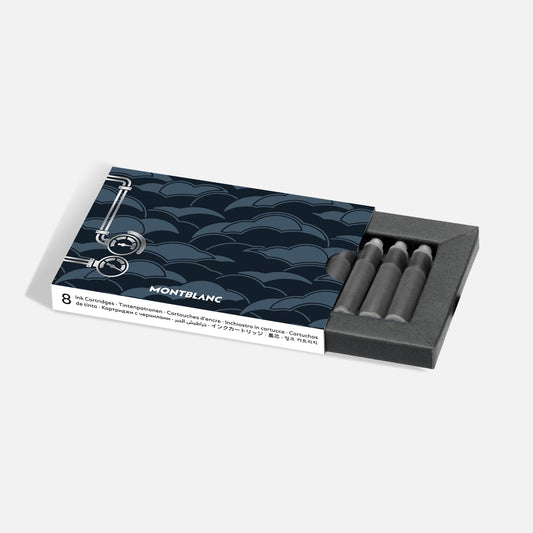 Montblanc Ink Cartridges - Around the World in 80 Days (Blue) (8 ea)