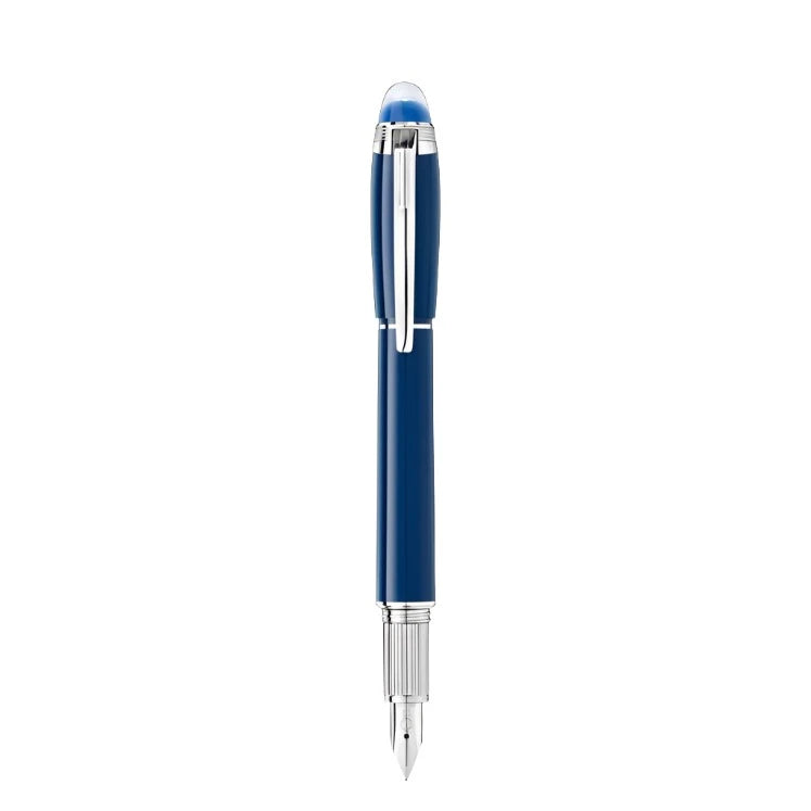 Montblanc StarWalker Blue Planet Fountain Pen - Precious Resin