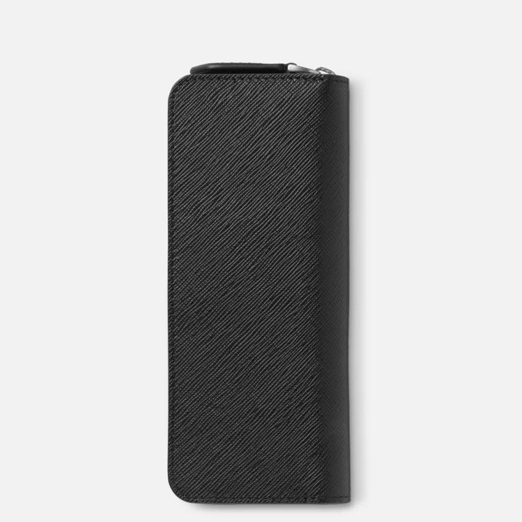 Montblanc 2-Pen Zippered  Pouch - Black (Sartorial)