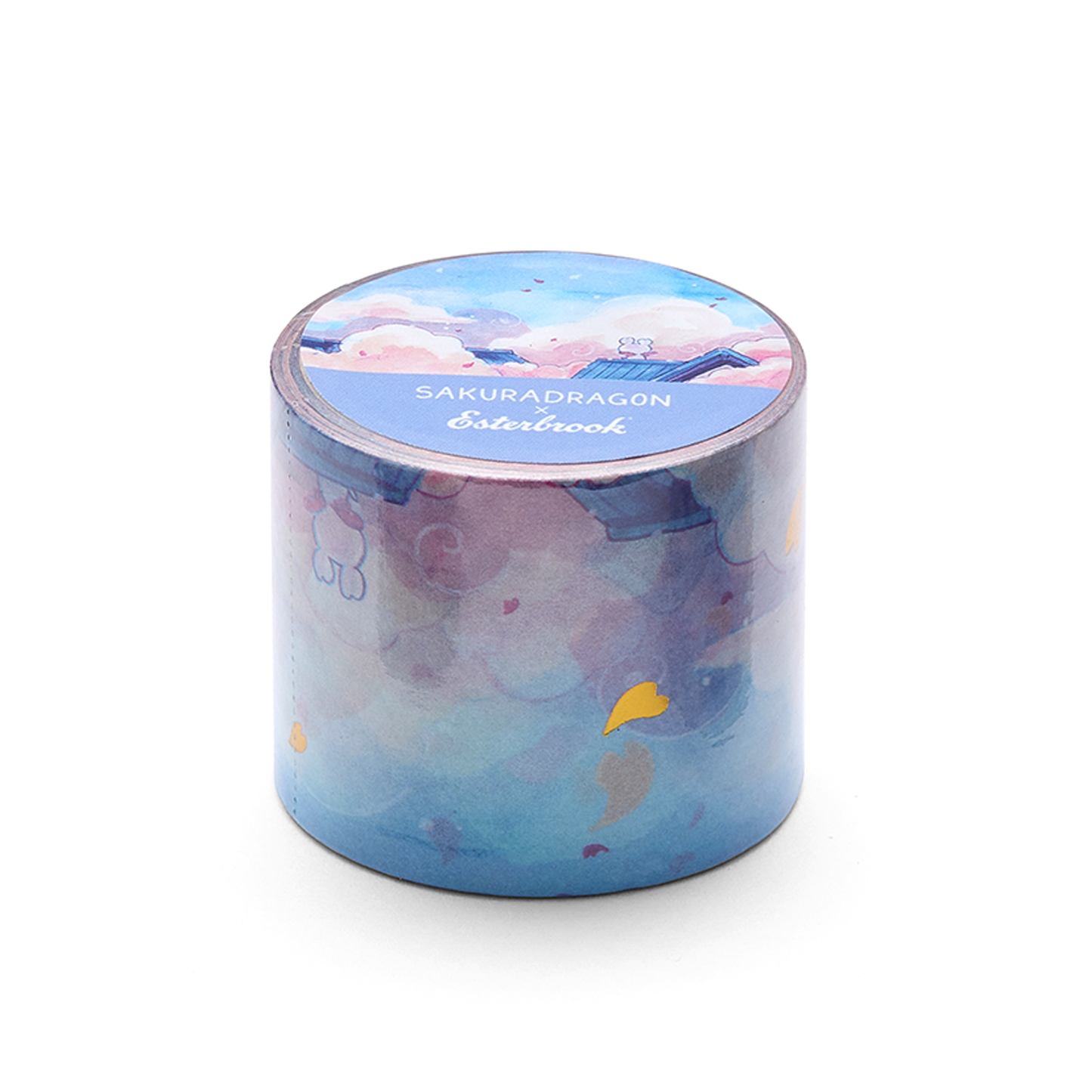 Esterbrook x Sakuradragon Washi Tape - Sakura Street: Sky