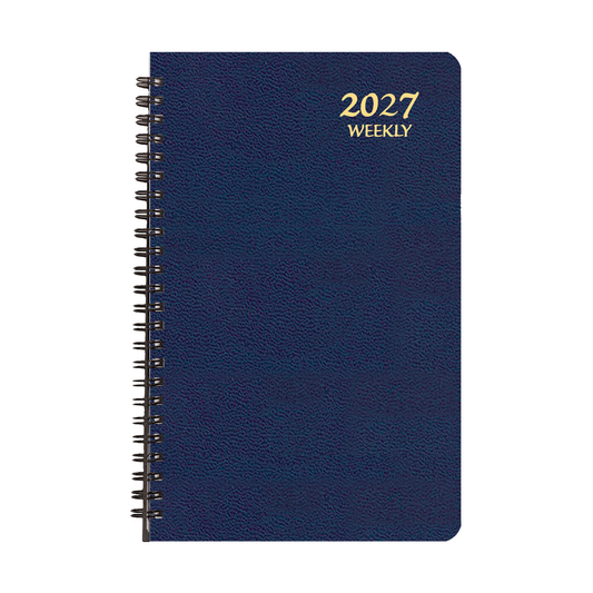 Payne 2027 Skivertex Wire-Bound Weekly Planner - Assorted (5.5 x 8.5)